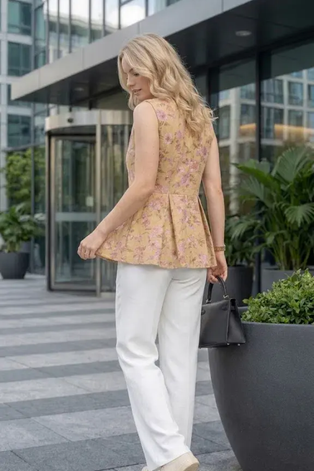 Gulnaar Shirt – Premium Cotton Floral Shirt